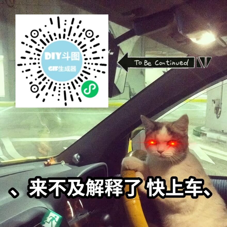 、来不及解释了 快上车、