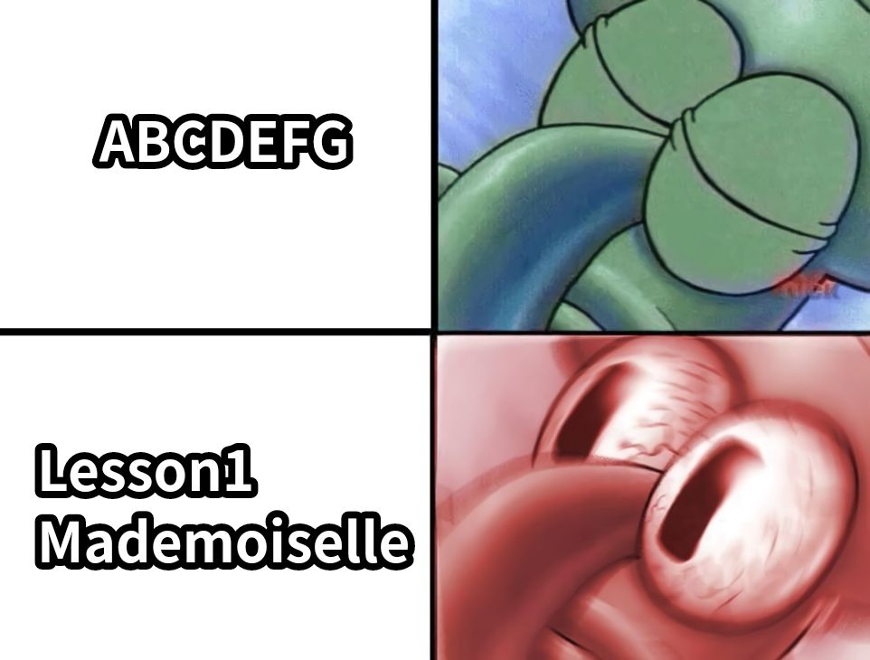 ABCDEFGLesson1Mademoiselle
