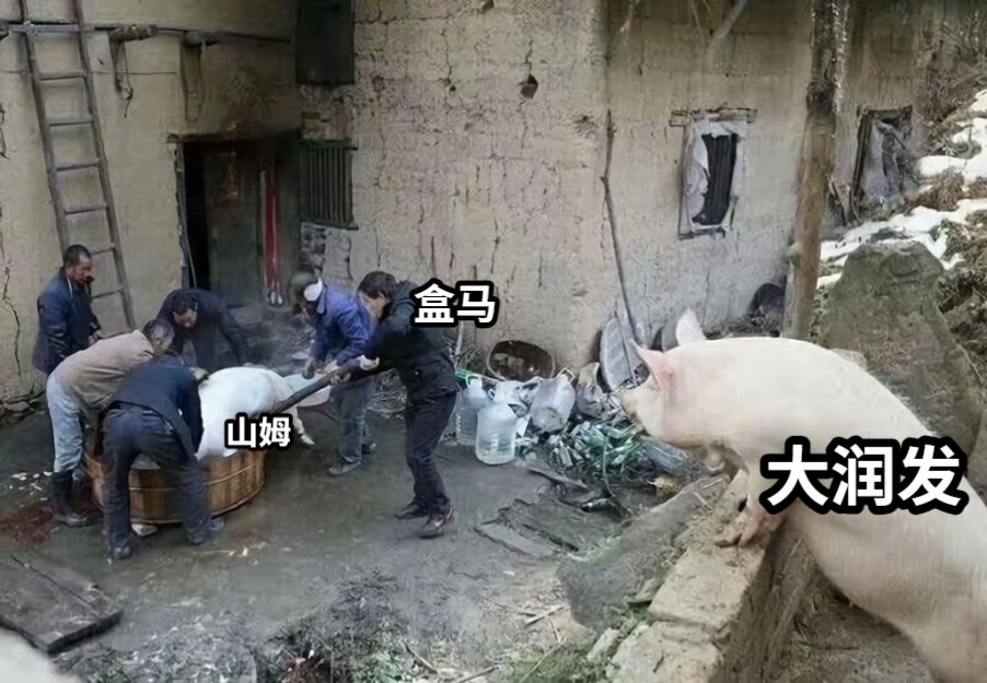 山姆盒马大润发