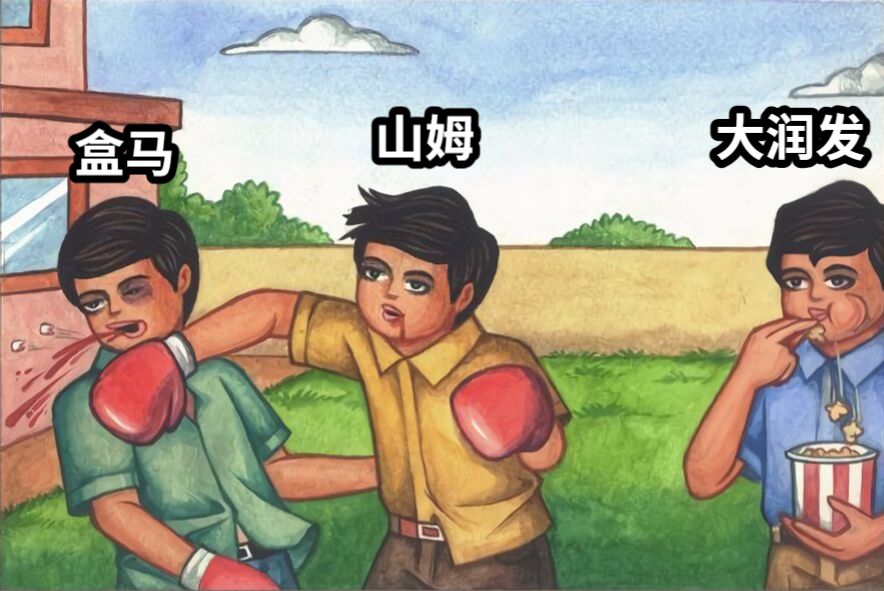 山姆盒马大润发