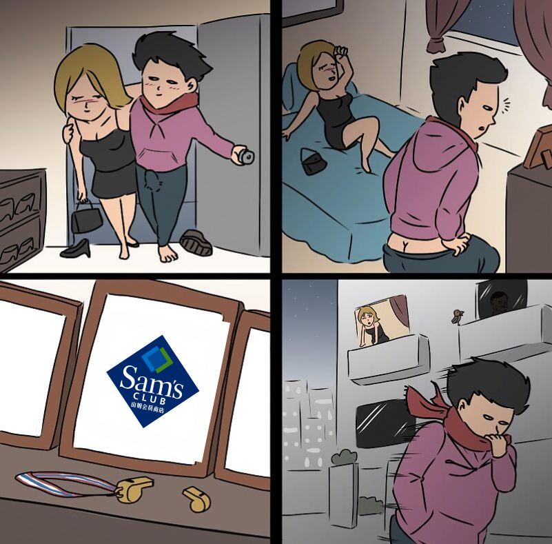 泰国政治危机四格漫画