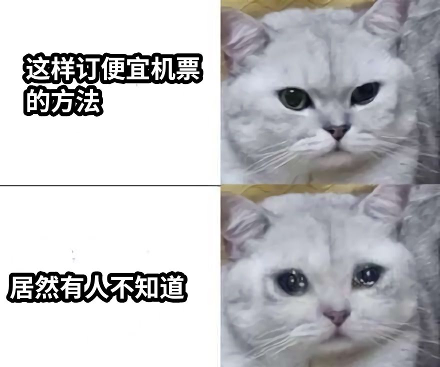 这样订便宜机票的方法居然有人不知道