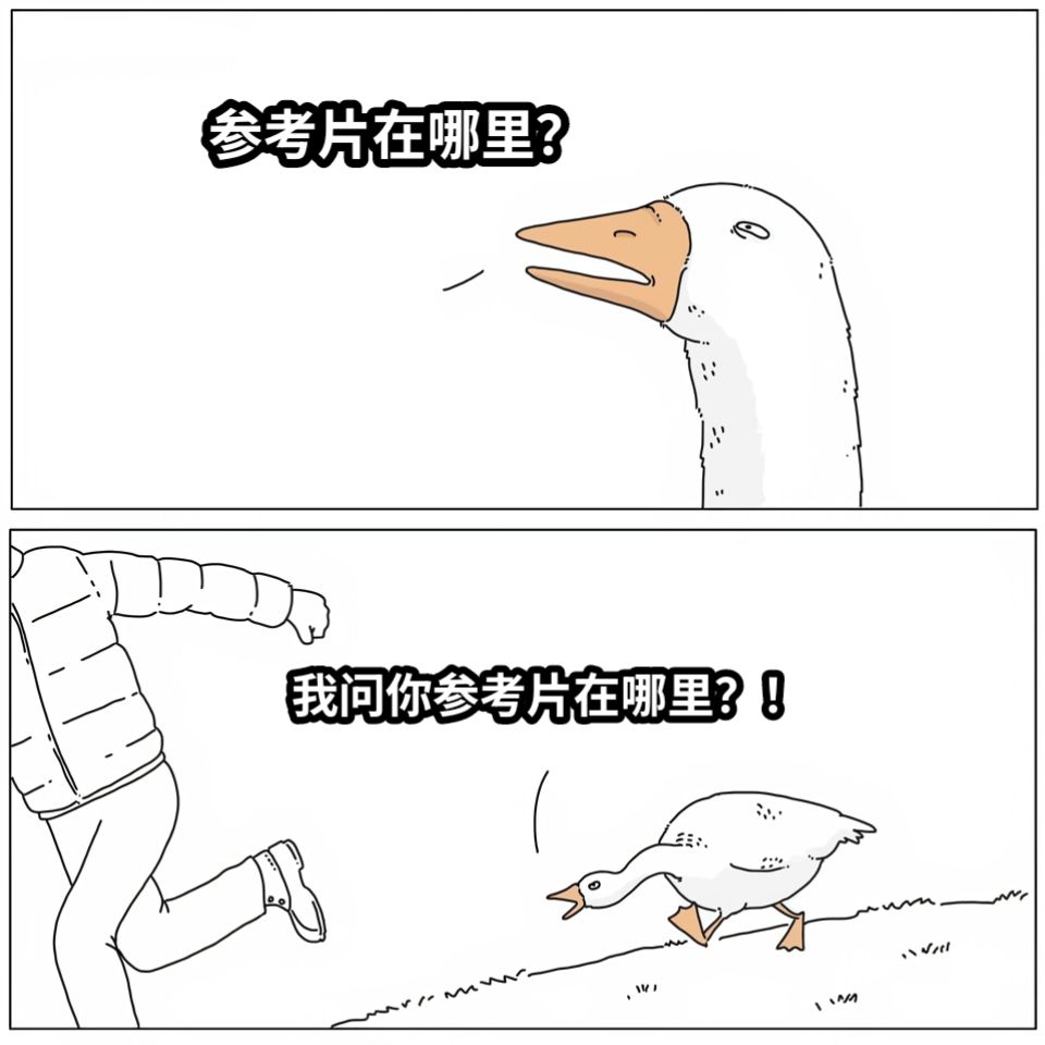 参考片在哪里？我问你参考片在哪里？！