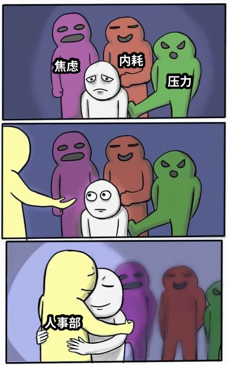 焦虑压力内耗人事部
