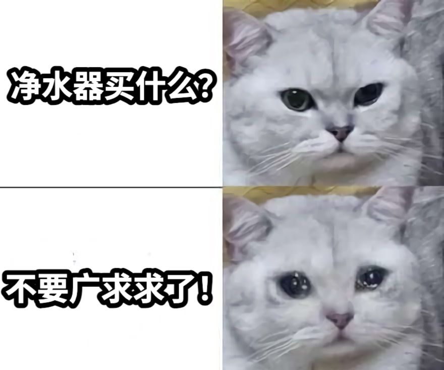 净水器买什么？不要广求求了！