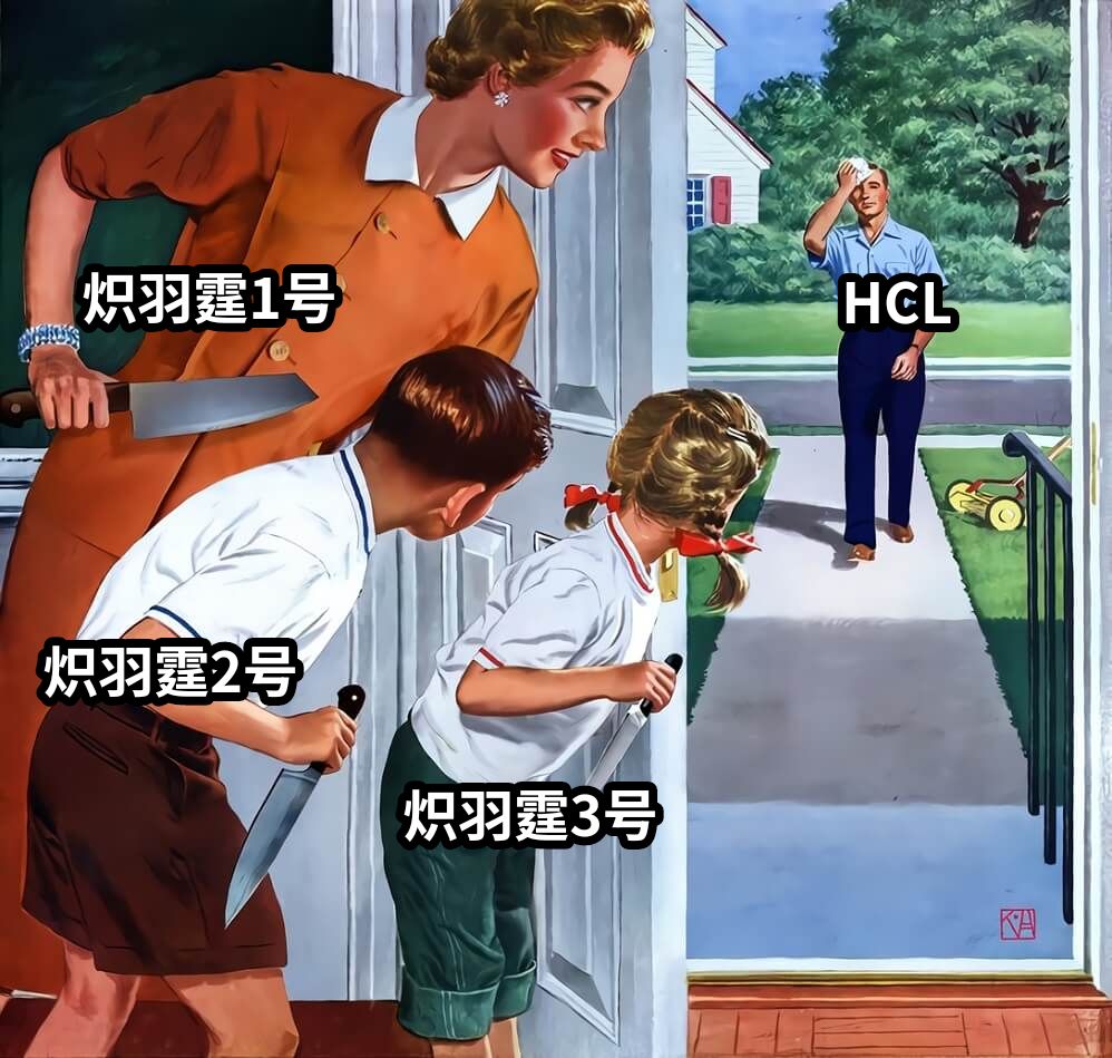 炽羽霆1号炽羽霆2号炽羽霆3号HCL