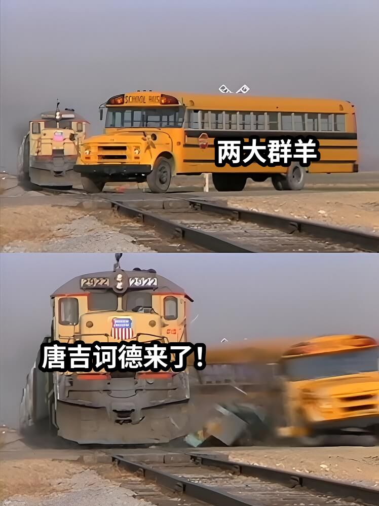 两大群羊唐吉诃德来了！