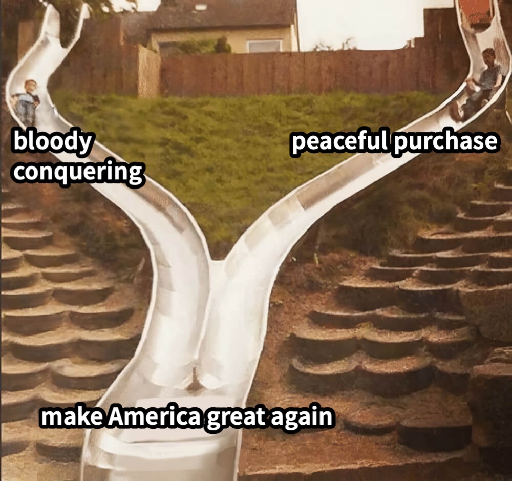 bloody conquering peaceful purchasemake America great again