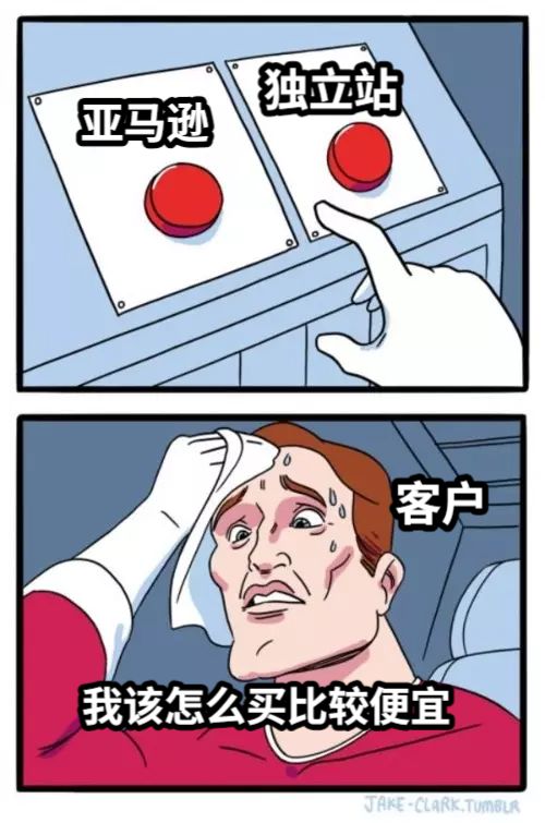 亚马逊独立站客户我该怎么买比较便宜