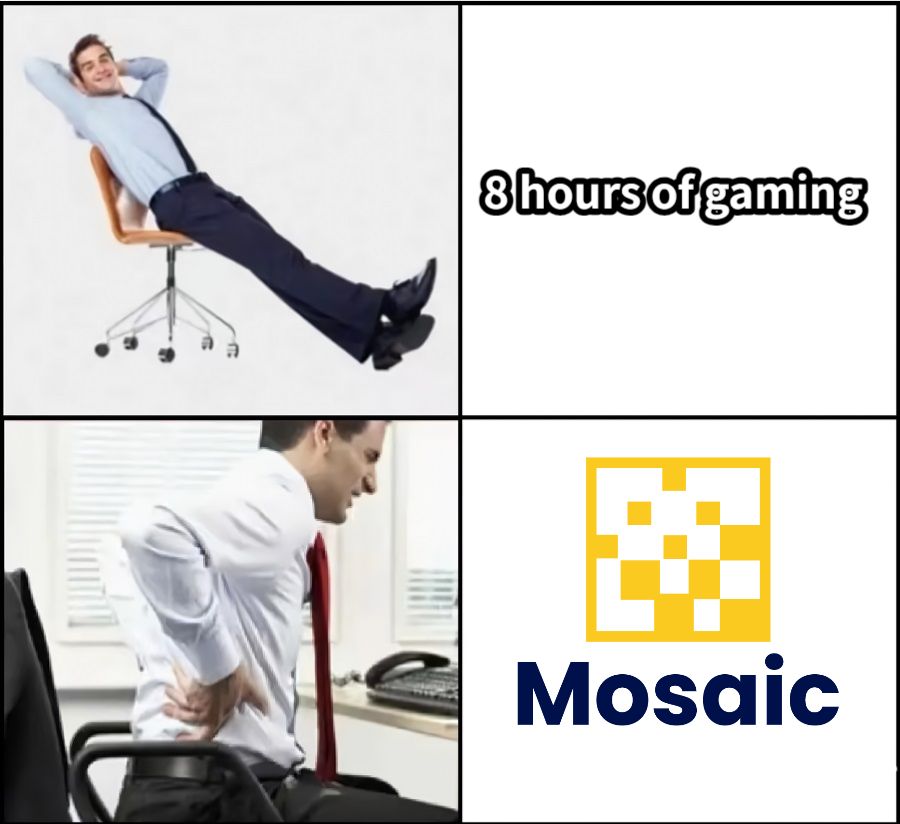 8 hours of gaming