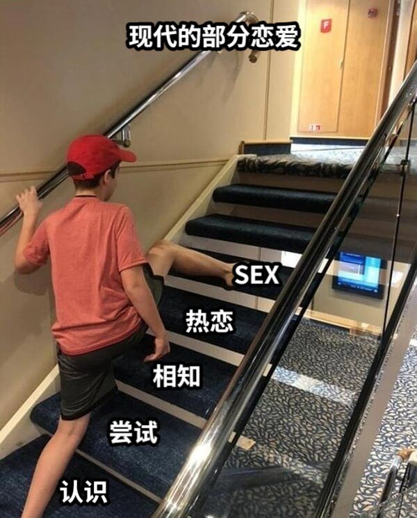 现代的部分恋爱认识尝试SEX热恋相知