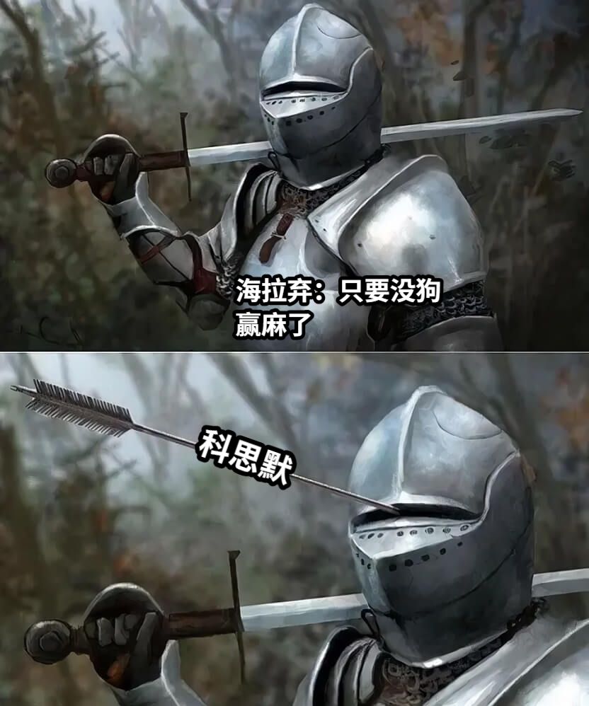 海拉弃：只要没狗赢麻了科思默