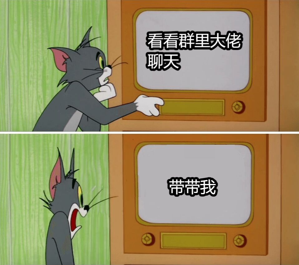 看看群里大佬聊天带带我