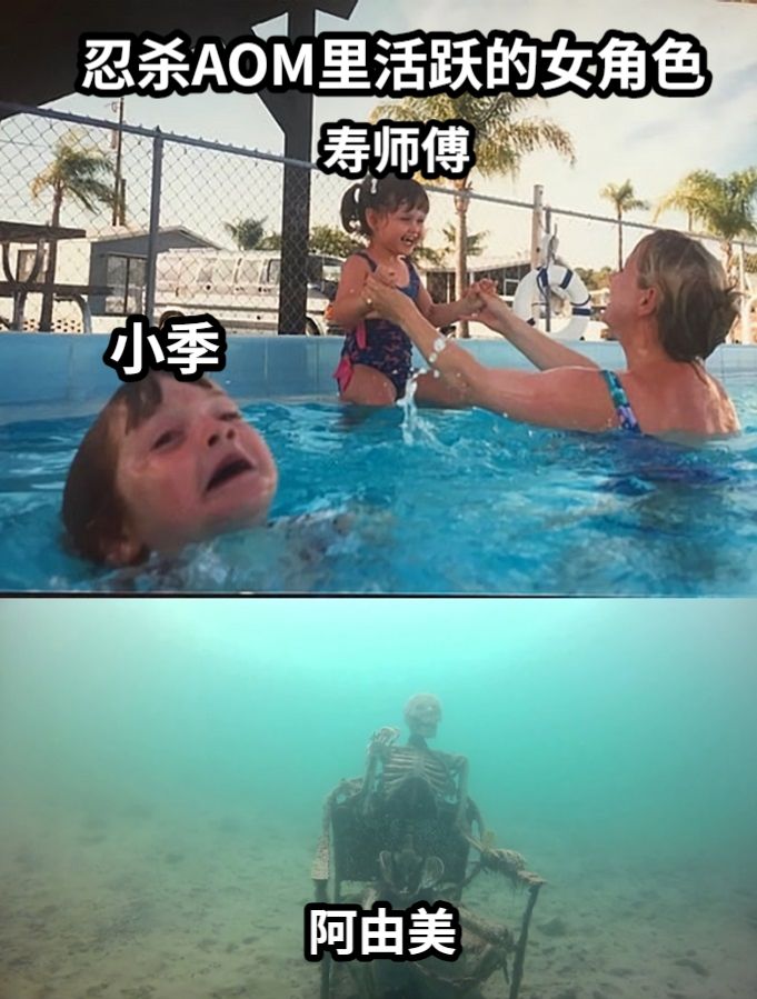 忍杀AOM里活跃的女角色寿师傅小季阿由美