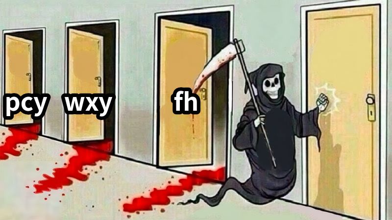 pcy   wxy           fh