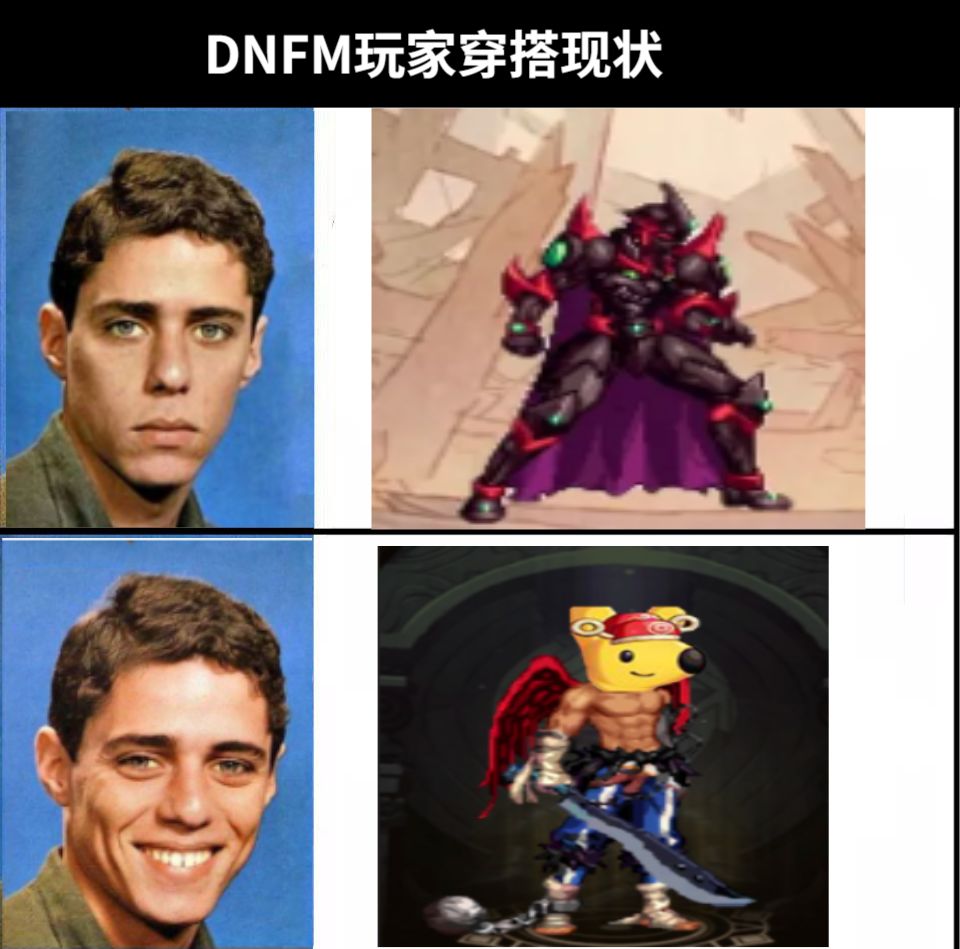 DNFM玩家穿搭现状