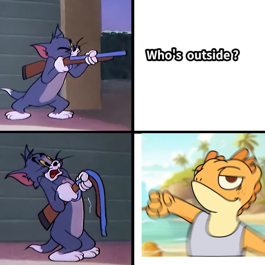 Who's  outside ?