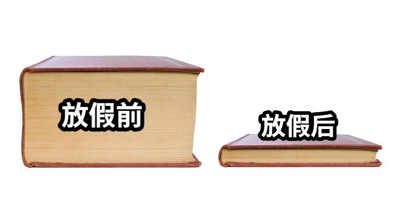 放假前放假后