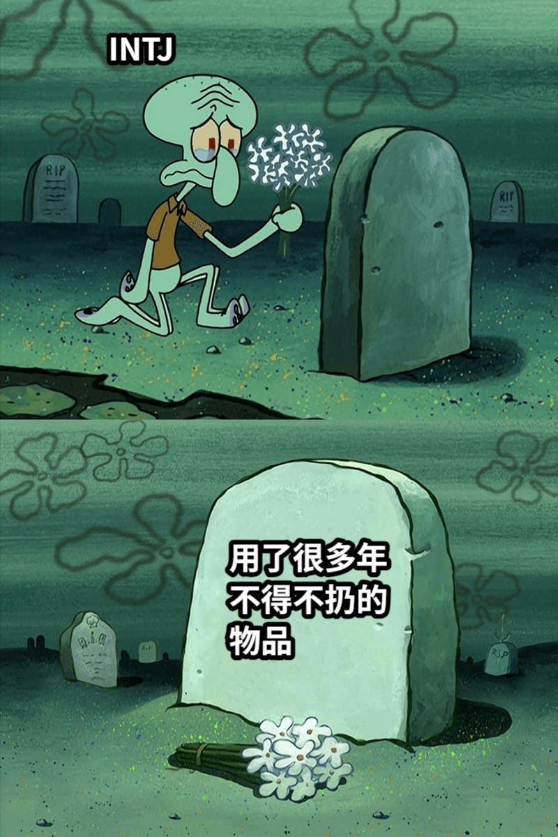 INTJ用了很多年不得不扔的物品