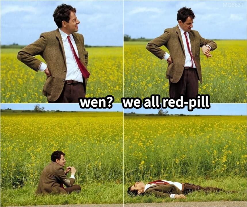wen？ we all red-pillwe all red-pill