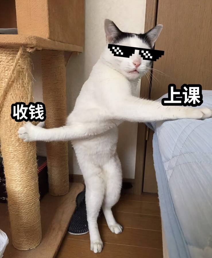 收钱上课
