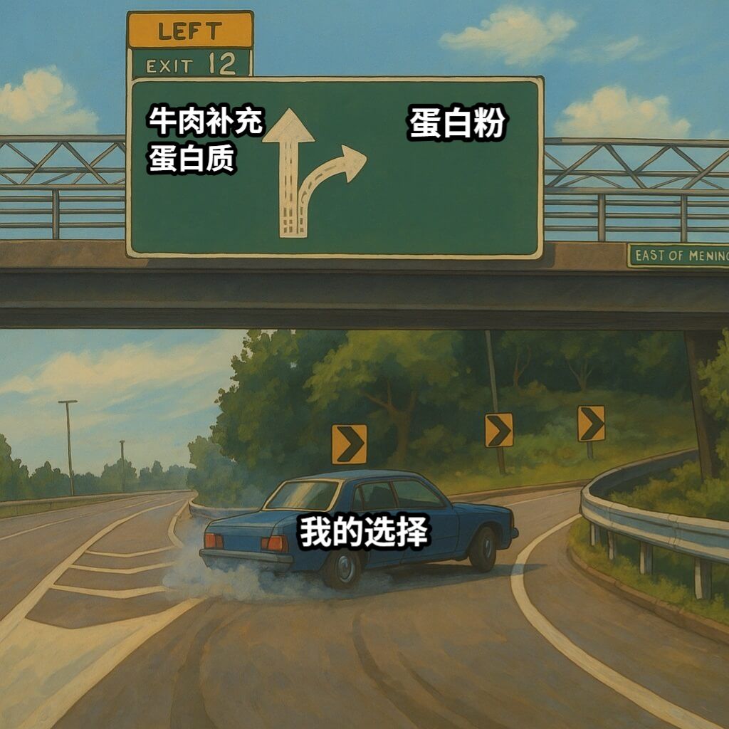 牛肉补充蛋白质蛋白粉我的选择