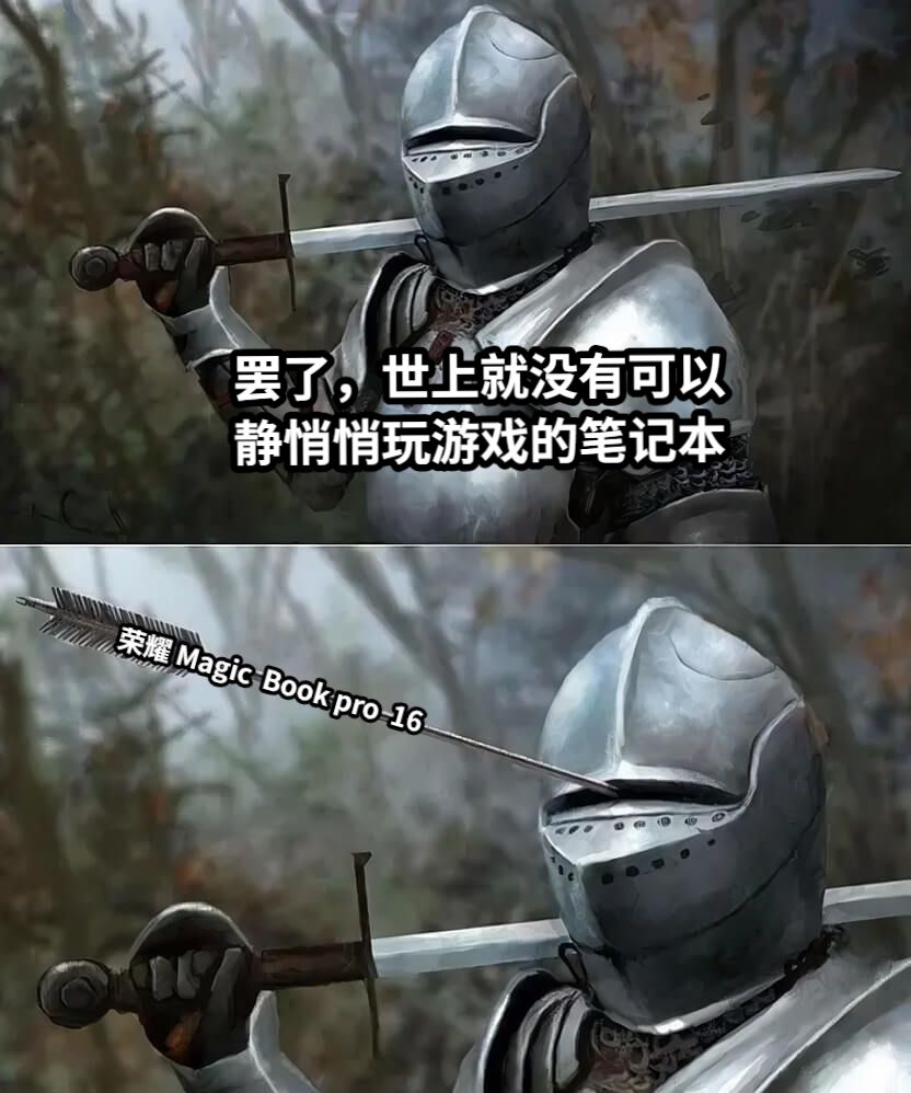 罢了，世上就没有可以静悄悄玩游戏的笔记本荣耀 Magic  Book pro  16