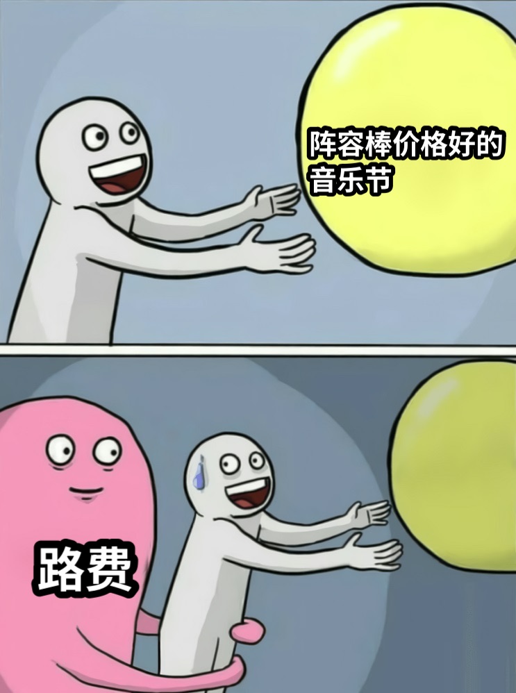 阵容棒价格好的音乐节路费