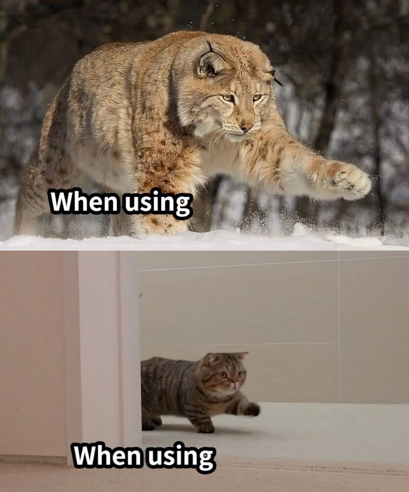 When usingWhen using