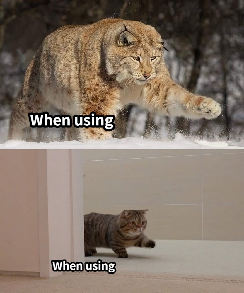 When usingWhen using