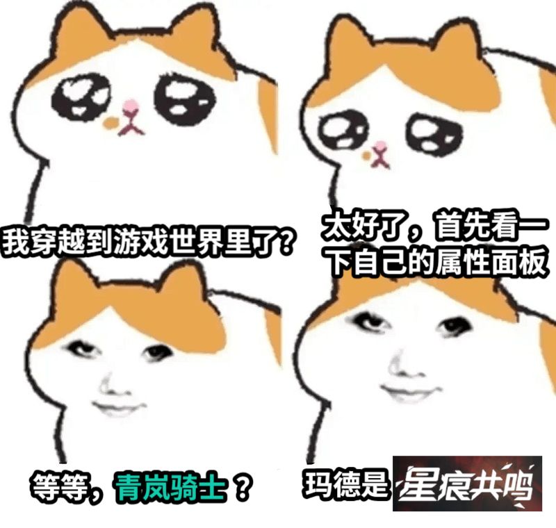 我穿越到游戏世界里了？太好了，首先看一下自己的属性面板等等，                   ？青岚骑士玛德是