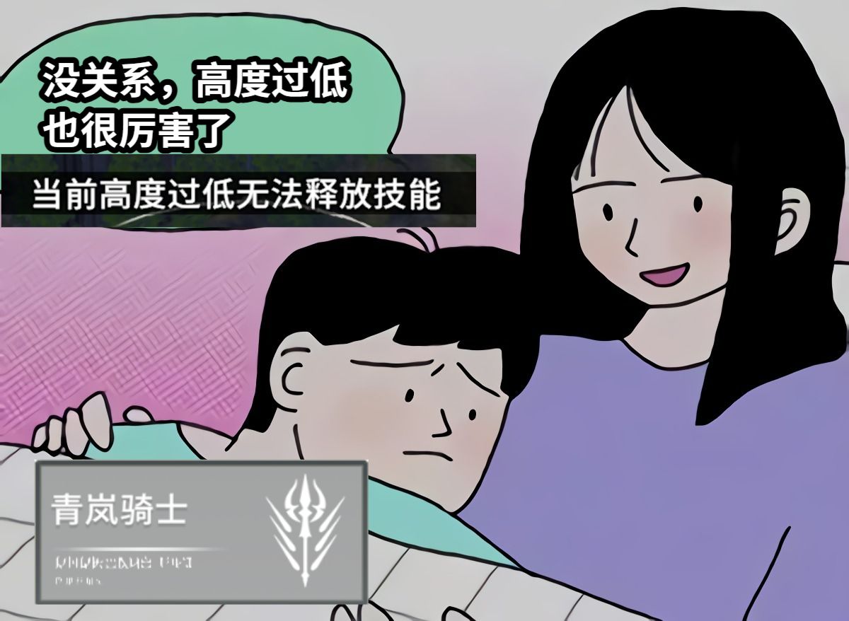 没关系，高度过低也很厉害了