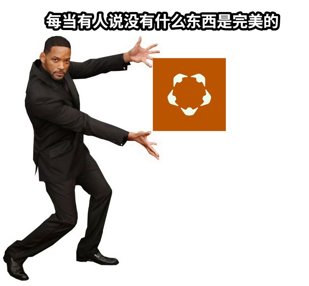 每当有人说没有什么东西是完美的