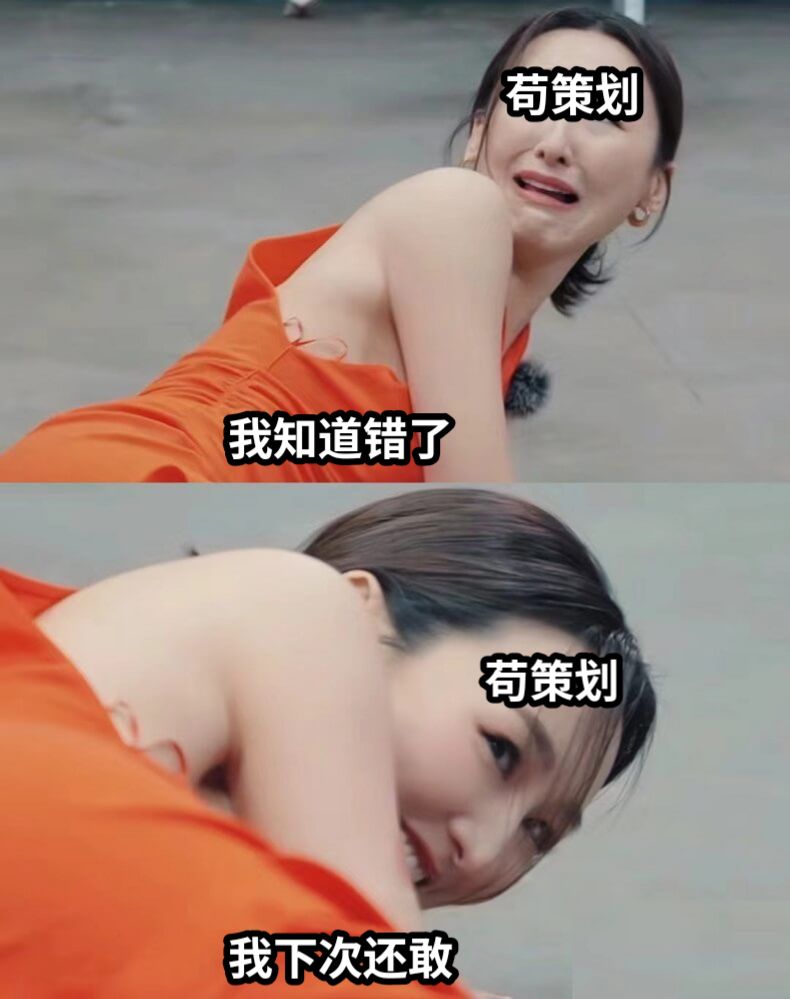 我知道错了我下次还敢苟策划苟策划