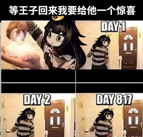 等王子回来我要给他一个惊喜